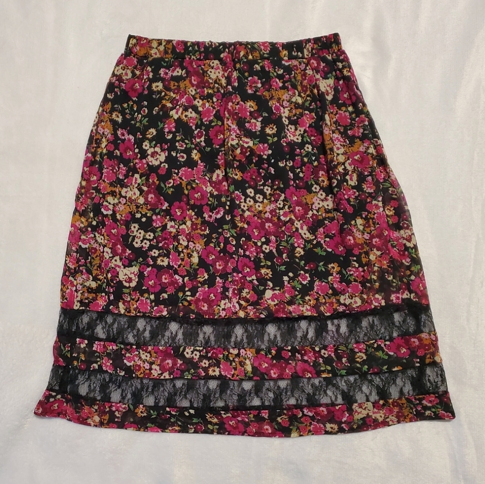 Cute floral skirt